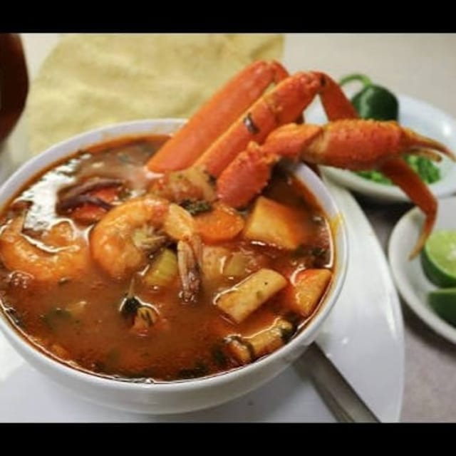 Caldo 7 Mares (Seven Seas Soup).