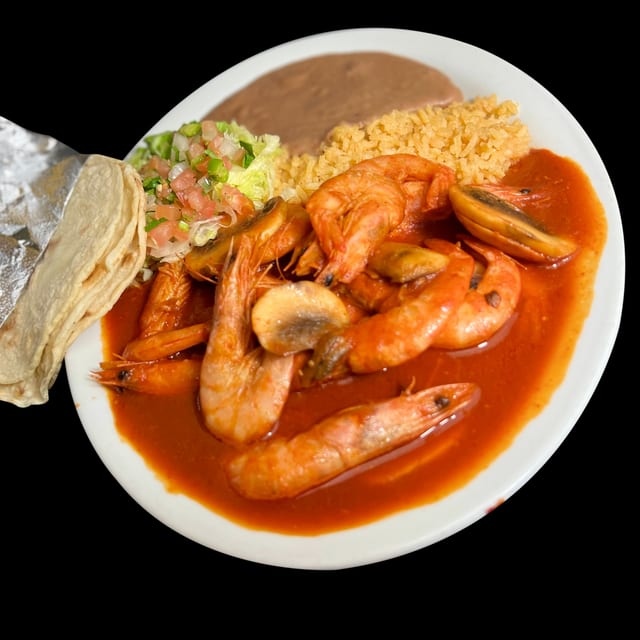 Camarones a la Diabla (Deviled Shrimp).