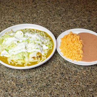 Enchiladas Verdes (Green Enchiladas)